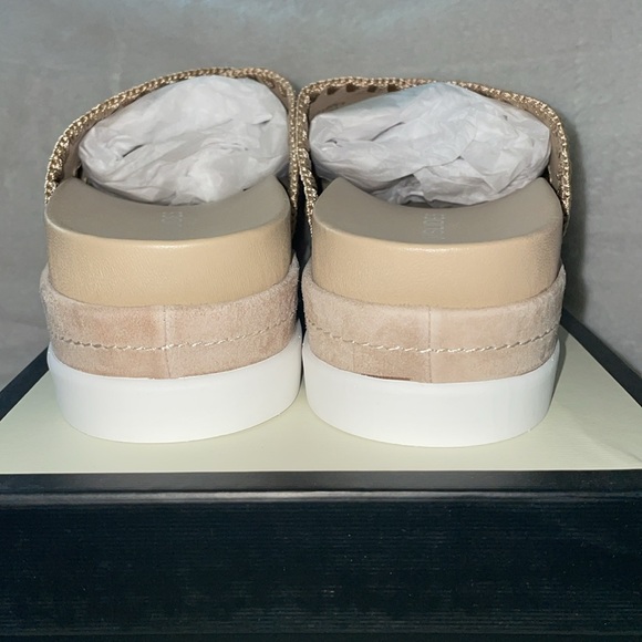 NWT J/SLIDES BOO Sand Suede Sandal - Picture 10 of 15